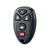 5 Button Keyless Entry Remote Replacement for 2006-2013 Chevy Impala Monte Carlo/Cadillac DTS/Buick Lucerne OUC60270